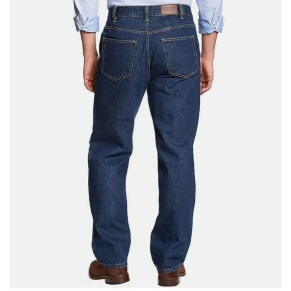 NEW Kirkland Signature Men's 34x34 Relaxed Fit Jeans Double-Stitched N0030 - Picture 3 of 10